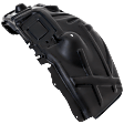 Front, Passenger Side, Rear Section Fender Liner, Standard Type, CAPA CERTIFIED