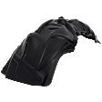Front, Passenger Side, Rear Section Fender Liner, Standard Type, CAPA CERTIFIED