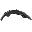 Front, Passenger Side, Rear Section Fender Liner, Standard Type, CAPA CERTIFIED