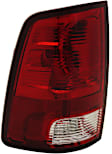 Driver Side Halogen Tail Light, Without bulb(s), OE Replacement