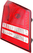 Driver Side, Inner Tail Light, with Bulb, Halogen, Mounts On Liftgate, CAPA Certified