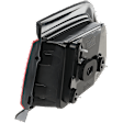Driver Side, Outer Tail Light, with Bulb, LED, Red Lens, CAPA CERTIFIED