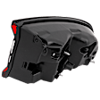 Driver Side, Outer Tail Light, with Bulb, LED, Clear and Red Lens, CAPA CERTIFIED