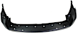 Rear Primed Bumper Cover, With Parking Aid Sensor Holes, CAPA Certified