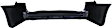 Rear Primed Bumper Cover, With Parking Aid Sensor Holes, CAPA Certified