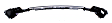 Front, Upper Primed Bumper Cover, Except XL/SVT Models, With Fender Molding Holes