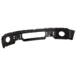 Front Bumper, Powdercoated Black, Without Mounting Brackets, CAPA CERTIFIED