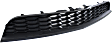 Front Bumper Grille, Textured Gray