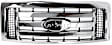 Grille, Chrome Shell with Black Insert, XLT Model, CAPA Certified