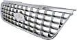 Upper Grille Assembly, Chrome