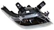 Passenger Side Headlight, with Bulb, Halogen, Smoked Lens, Black Interior, XLT Model, CAPA CERTIFIED