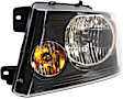 Driver Side Headlight, with Bulb, Halogen, Black Bezel, Harley-Davidson Edition Model, 8 Cyl., 5.4L Engine, CAPA Certified