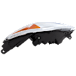 Driver Side Headlight, with Bulb, Halogen, Clear Lens, 4 Cyl., 2.0L Engine