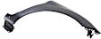 Front, Passenger Side Fender, With Rocker Molding Holes