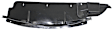 Front Engine Splash Shield, Engine Under Cover/Air Deflector