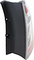Passenger Side Tail Light, with Bulb, Halogen, Clear and Red Lens, Except 09-10 Sport Model, CAPA CERTIFIED