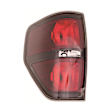 Driver Side Tail Light, without Bulb, Halogen, Clear Lens, CAPA CERTIFIED
