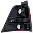 Passenger Side Halogen Tail Light, With bulb(s), OE Replacement