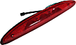 Third Brake Light, Red Lens, Plastic Lens