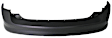 Rear, Upper Primed Bumper Cover, 6 Cyl., 3.5L Engine, Without Parking Aid Sensor Holes, CAPA Certified