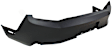 Rear Primed Bumper Cover, With Mud Flaps Holes, CAPA Certified