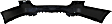 Rear Primed Bumper Cover, Sedan, Except Sho Model, Without Parking Aid Sensor Holes CAPA Certified