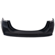 Rear Primed Bumper Cover, With Parking Aid Sensor Holes