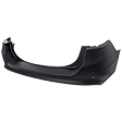 Rear Primed Bumper Cover, With Parking Aid Sensor Holes