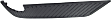 Driver Side, Upper Bumper Step Pad, Black