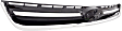 Upper Grille Assembly, Painted Black Shell and Insert, CAPA CERTIFIED