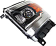 Driver Side Headlight, with Bulb, Halogen, without All Terrain Package and LED, CAPA Certified
