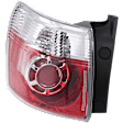 Driver Side Tail Light, with Bulb, LED, Clear and Red Lens, CAPA CERTIFIED