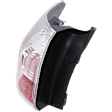 Driver Side Tail Light, with Bulb, LED, Clear and Red Lens, CAPA CERTIFIED