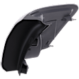 Driver Side Tail Light, with Bulb, LED, Clear and Red Lens, CAPA CERTIFIED