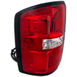 Driver Side LED Tail Light, With bulb(s), OE Replacement, CAPA Certified