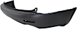 Rear Bumper Cover, Textured, Without Parking Aid Sensor Holes, Except Denali Model, CAPA Certified