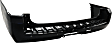 Rear Primed Bumper Cover CAPA Certified