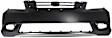 Front Primed Bumper Cover, DX/EX/EX-L/LX Models, Without Parking Aid Sensor Holes, CAPA Certified
