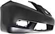 Front Primed Bumper Cover, DX/EX/EX-L/LX Models, Without Parking Aid Sensor Holes, CAPA Certified