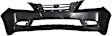 Front Primed Bumper Cover, DX/EX/EX-L/LX Models, Without Parking Aid Sensor Holes, CAPA Certified