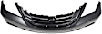 Front Primed Bumper Cover, DX/EX/EX-L/LX Models, Without Parking Aid Sensor Holes, CAPA Certified