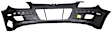Front Primed Bumper Cover, Hatchback, Touring Model, CAPA CERTIFIED
