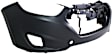 Front Primed Bumper Cover, With Emblem Provision, CAPA Certified