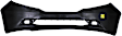Front Primed Bumper Cover, EX/EX-L/LX Models, Without Parking Aid Sensor Holes, CAPA Certified