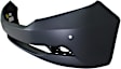 Front Primed Bumper Cover, With Parking Aid Sensor Holes, 11-13 Touring Models, CAPA Certified