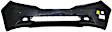 Front Primed Bumper Cover, With Parking Aid Sensor Holes, 11-13 Touring Models, CAPA Certified