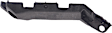 Front, Driver Side Bumper Bracket, Mounting Bracket