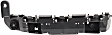Front, Passenger Side Bumper Retainer