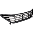 Front Bumper Grille, Paint to Match