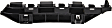 Front, Passenger Side Bumper Retainer
